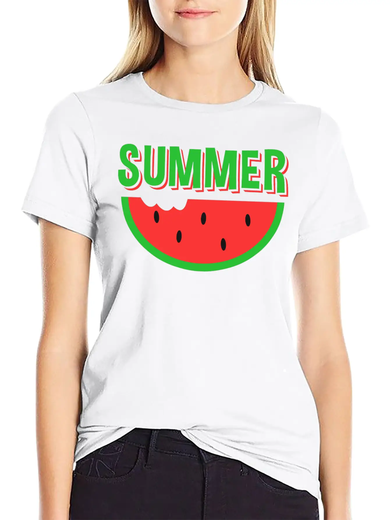 SUMMER Casual Graphic T-Shirt – Simple And Comfortable Daily Wear