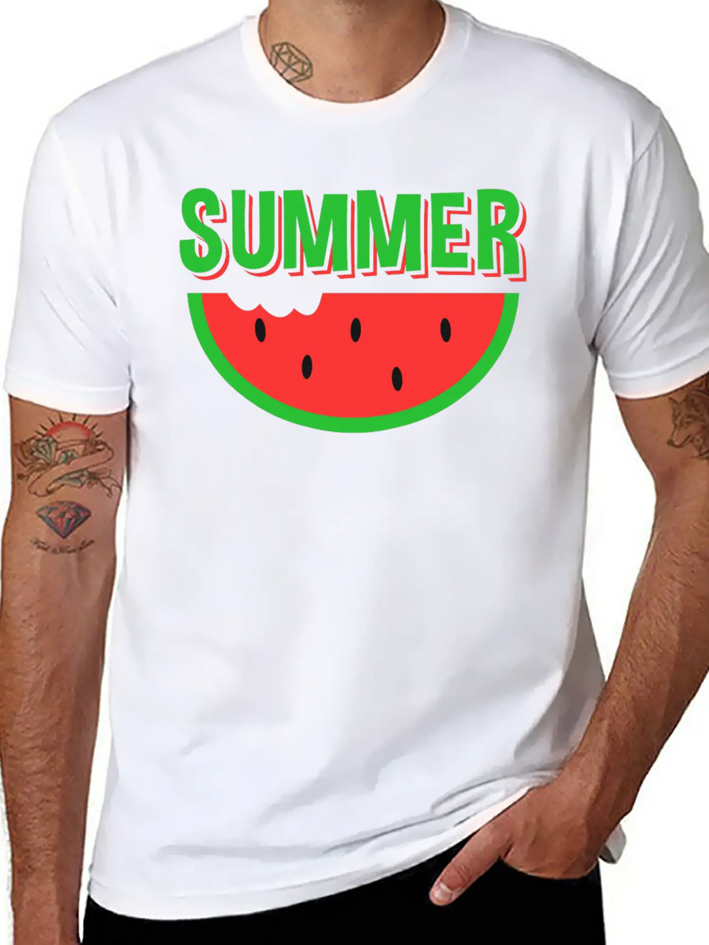 SUMMER Casual Graphic T-Shirt – Simple And Comfortable Daily Wear