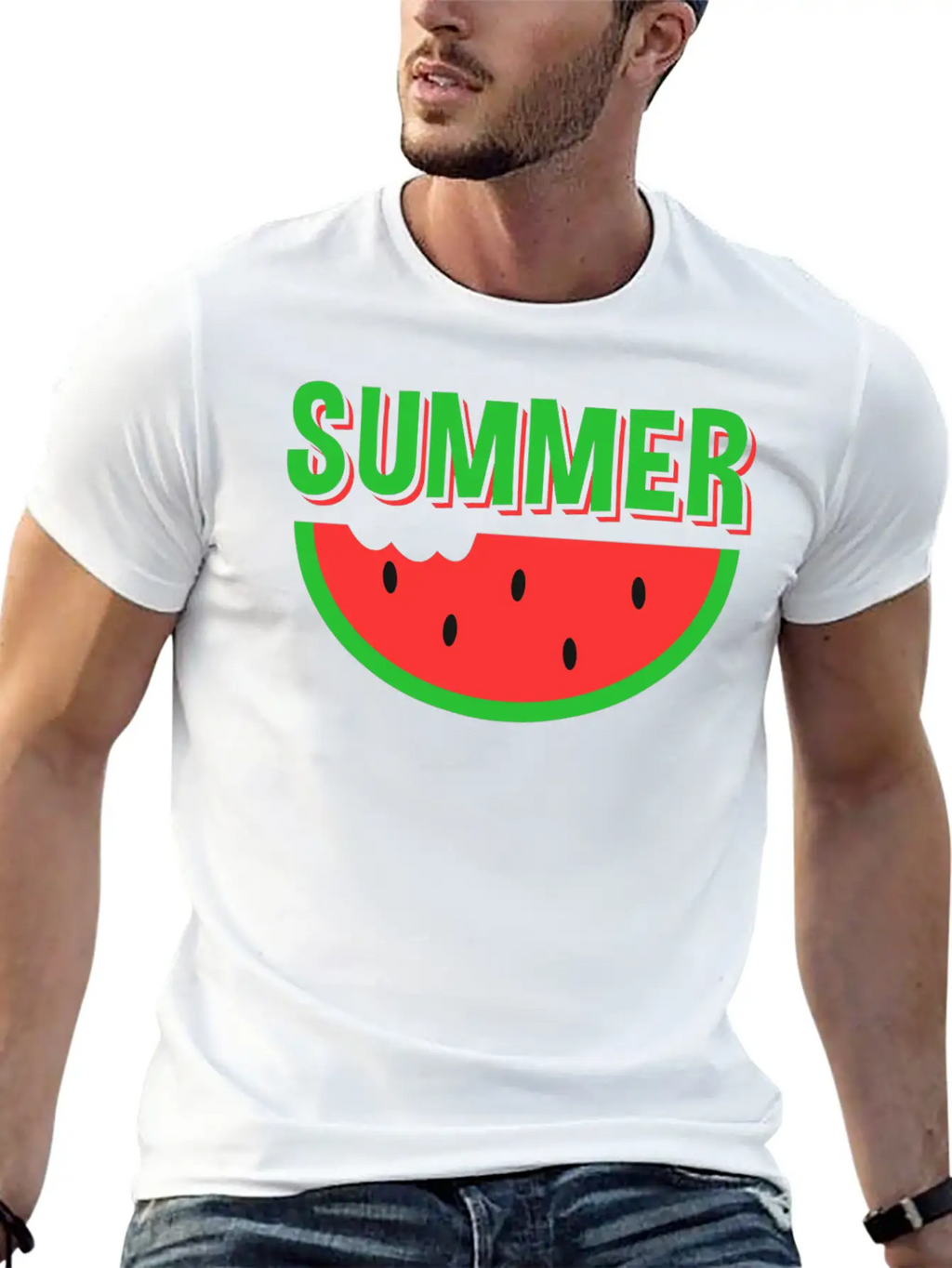 SUMMER Casual Graphic T-Shirt – Simple And Comfortable Daily Wear