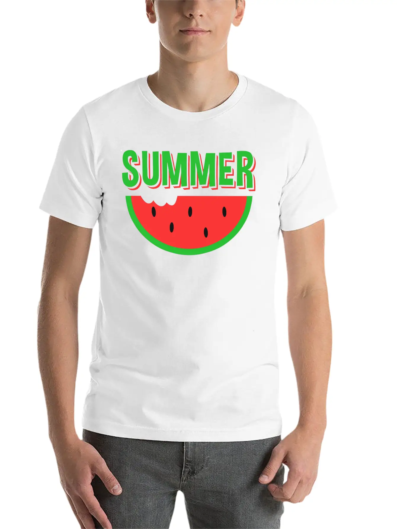 SUMMER Casual Graphic T-Shirt – Simple And Comfortable Daily Wear
