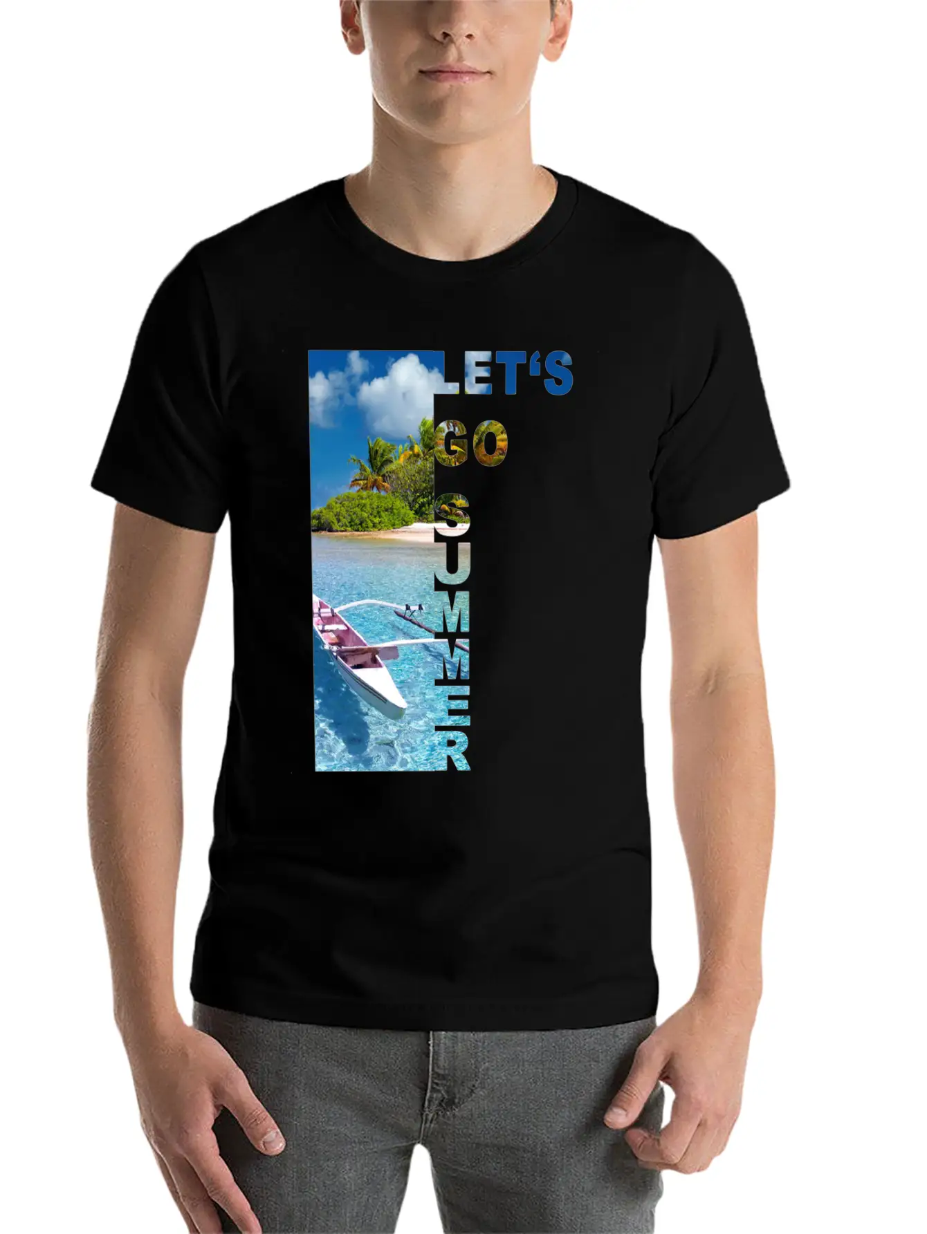 Summer Classic Fit Graphic Tee For Daily Comfort – Unisex Cotton Shirt