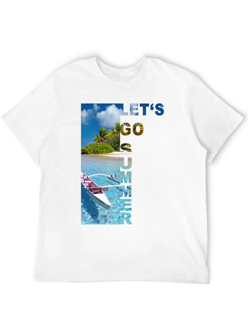 Summer Classic Fit Graphic Tee For Daily Comfort – Unisex Cotton Shirt