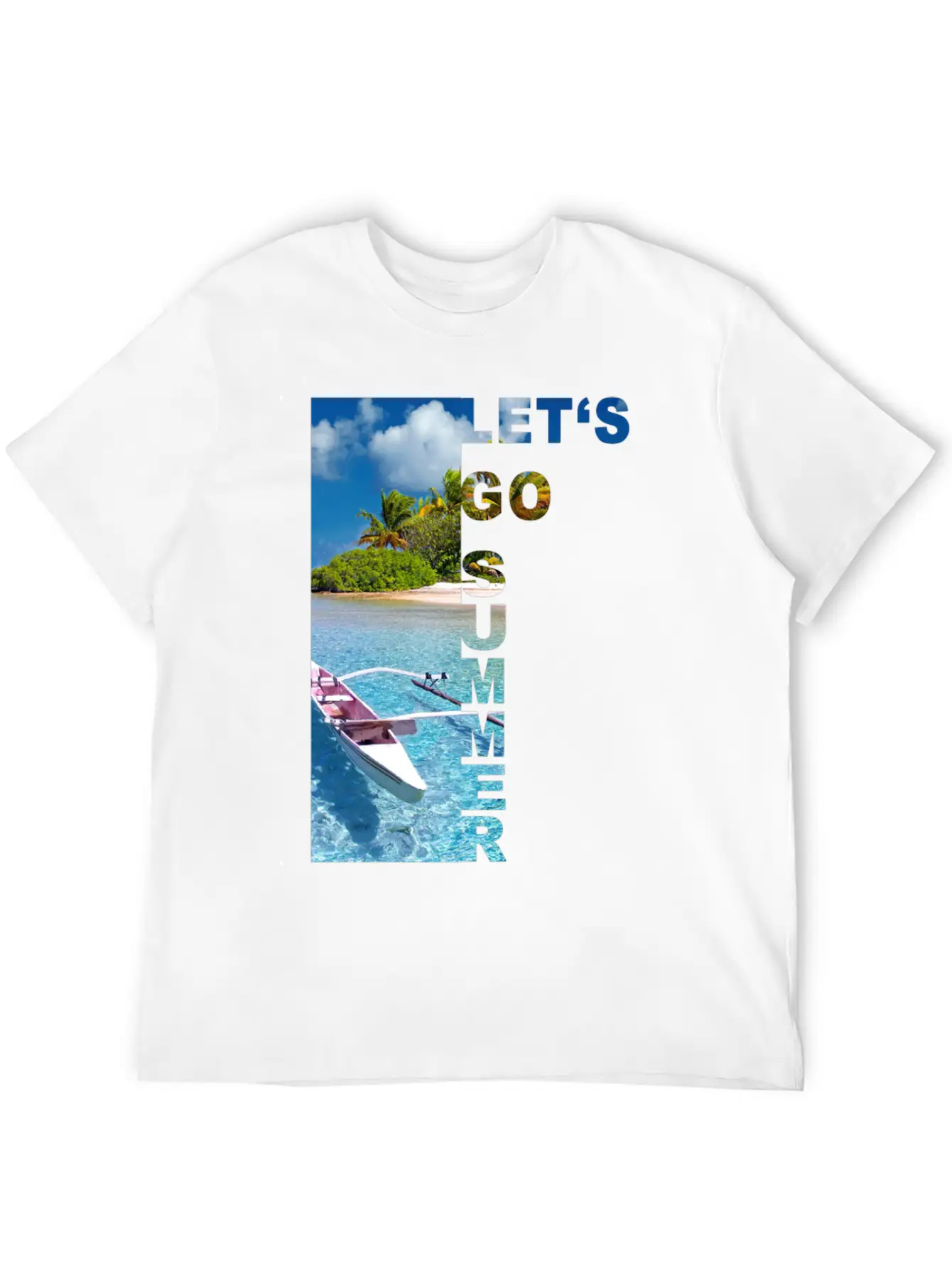 Summer Classic Fit Graphic Tee For Daily Comfort – Unisex Cotton Shirt