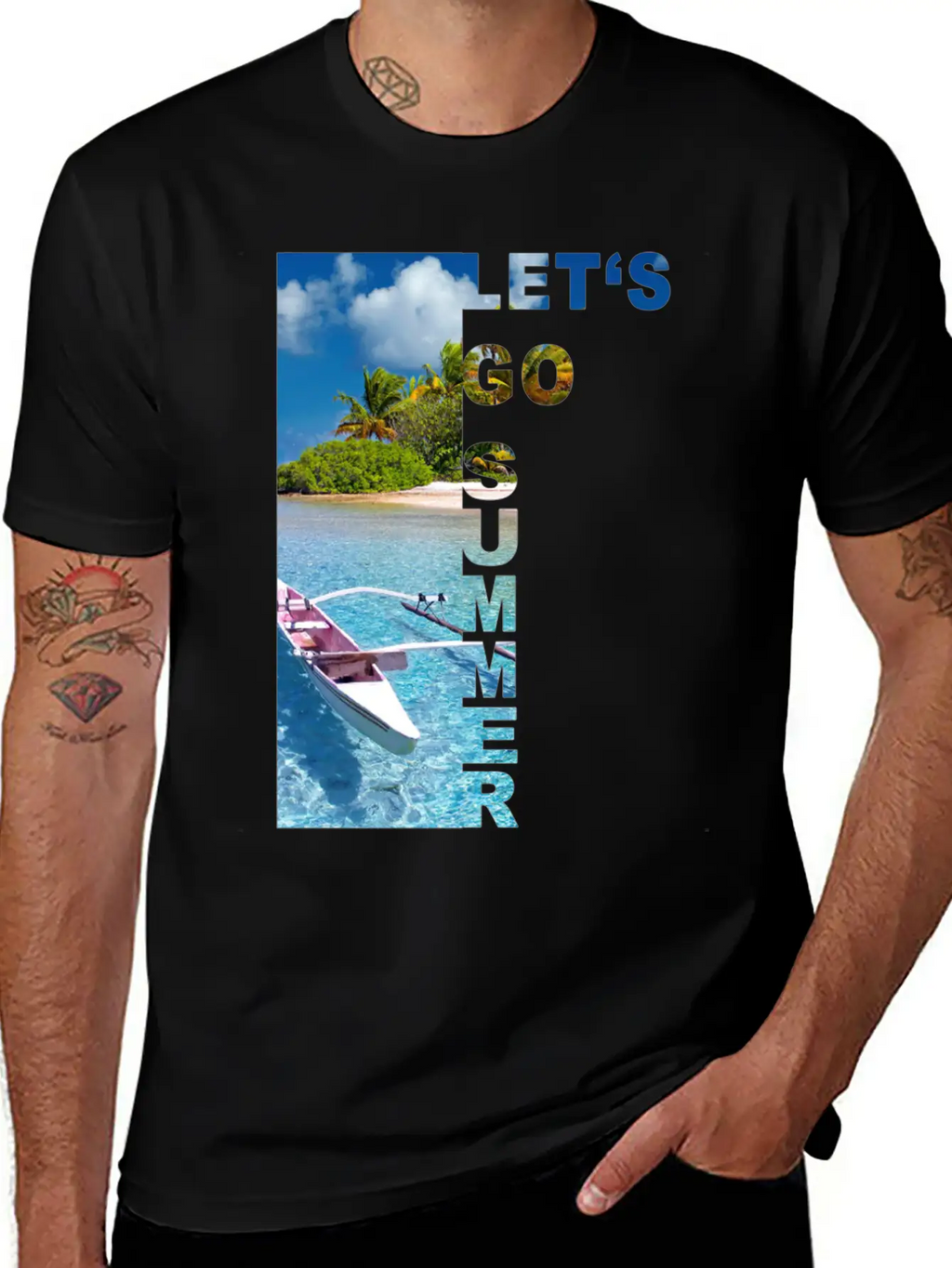 Summer Classic Fit Graphic Tee For Daily Comfort – Unisex Cotton Shirt