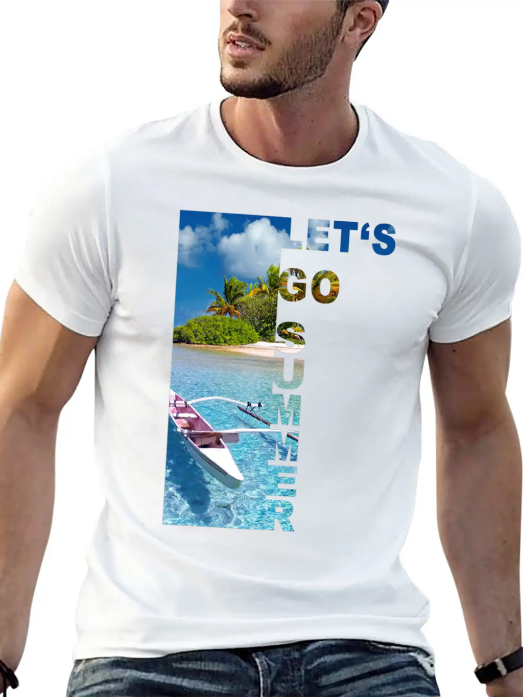 Summer Classic Fit Graphic Tee For Daily Comfort – Unisex Cotton Shirt