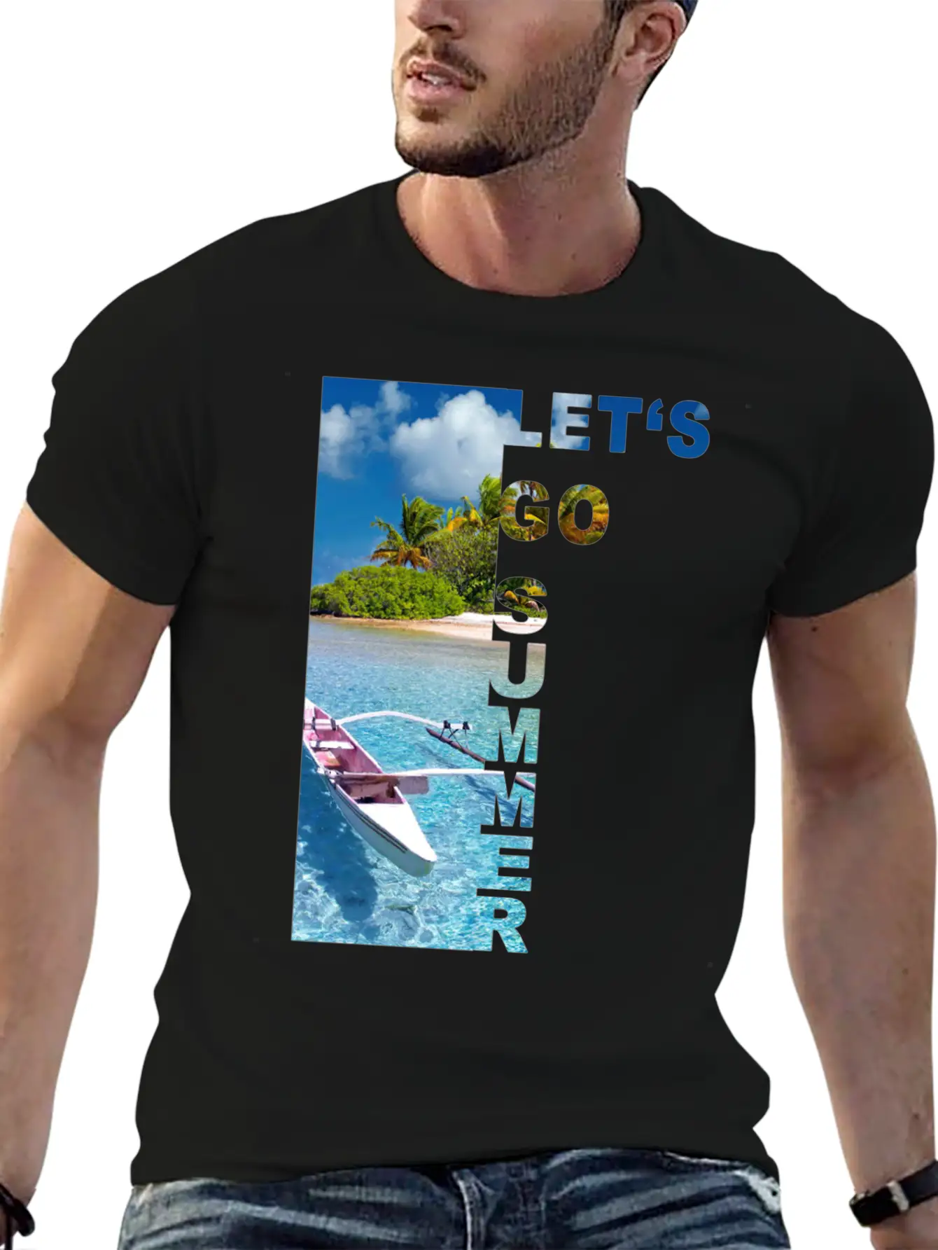 Summer Classic Fit Graphic Tee For Daily Comfort – Unisex Cotton Shirt