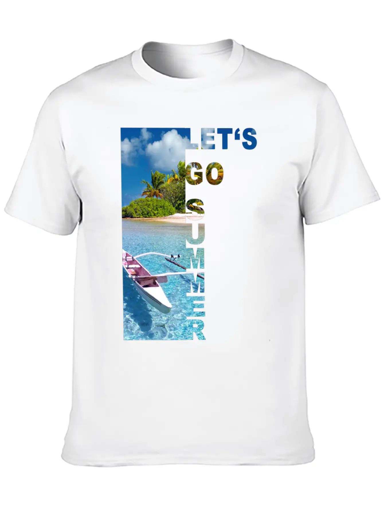 Summer Classic Fit Graphic Tee For Daily Comfort – Unisex Cotton Shirt