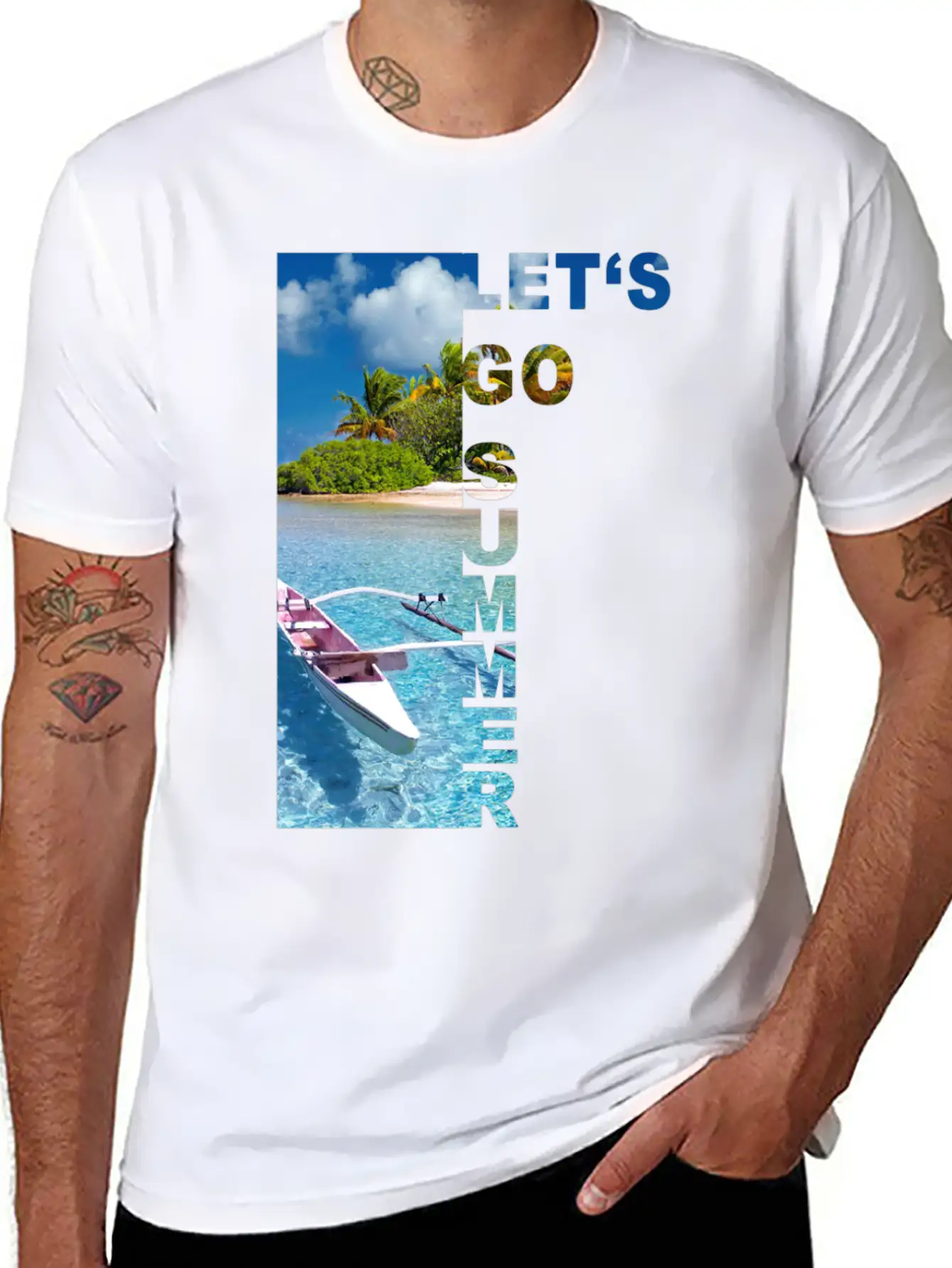 Summer Classic Fit Graphic Tee For Daily Comfort – Unisex Cotton Shirt