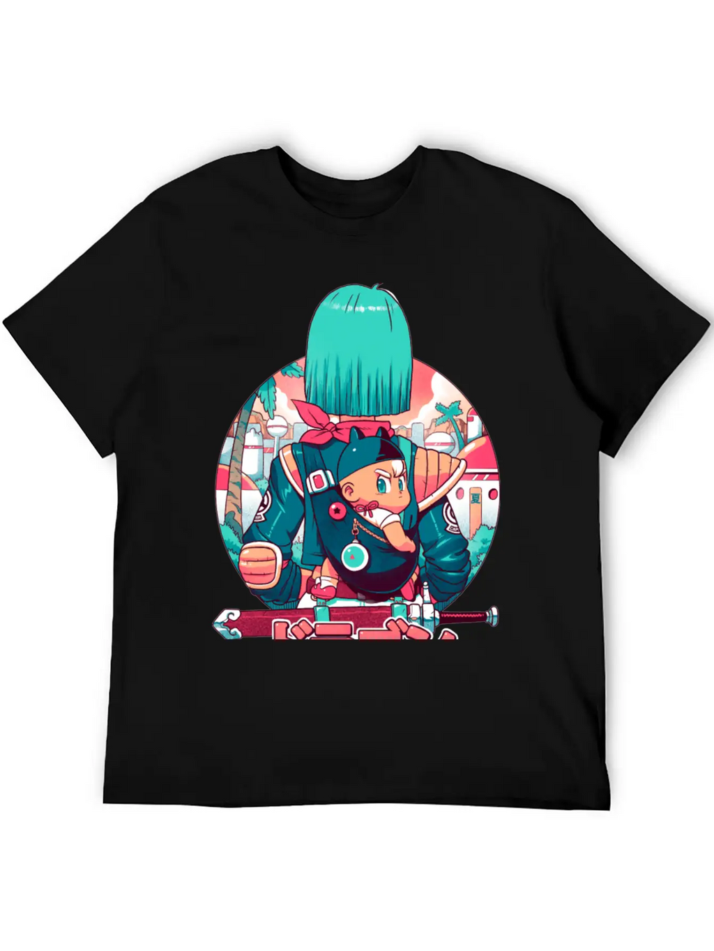 Summer Dragon Unisex Casual T-Shirt – Clean Design For Daily Comfort