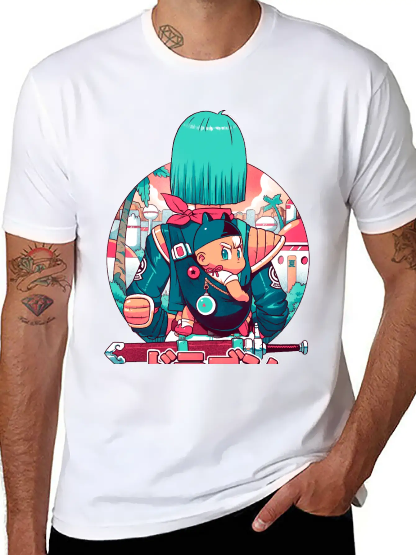 Summer Dragon Unisex Casual T-Shirt – Clean Design For Daily Comfort