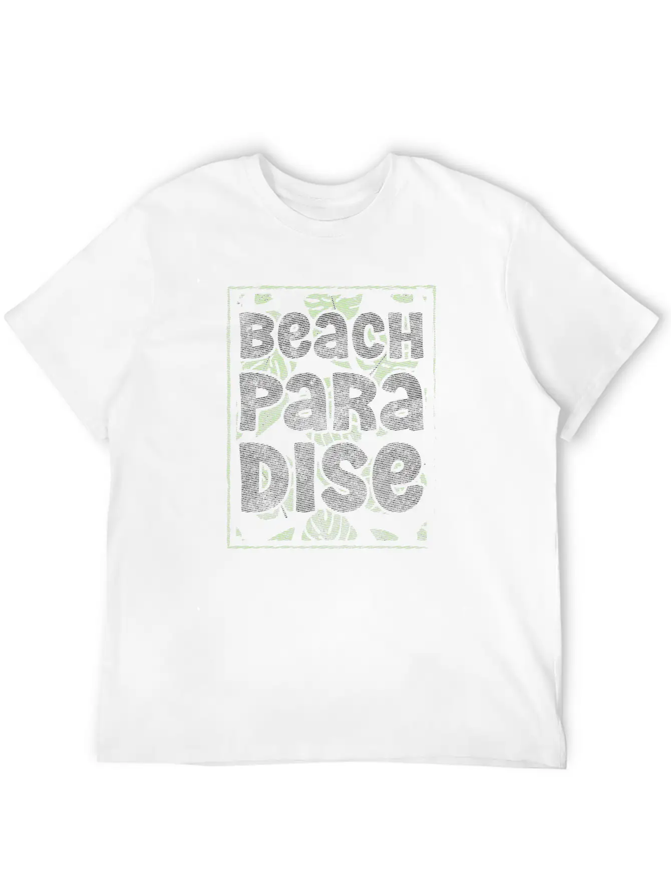 Summer Palm Trees Summer Vacation Island Stylish Everyday T-Shirt – Unisex Basic Cotton Tee