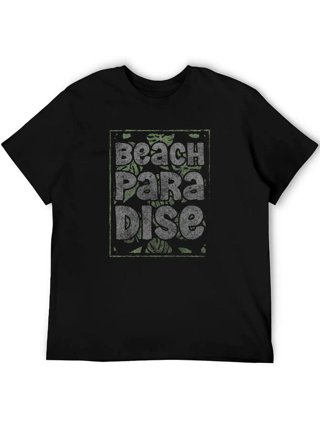 Summer Palm Trees Summer Vacation Island Stylish Everyday T-Shirt – Unisex Basic Cotton Tee