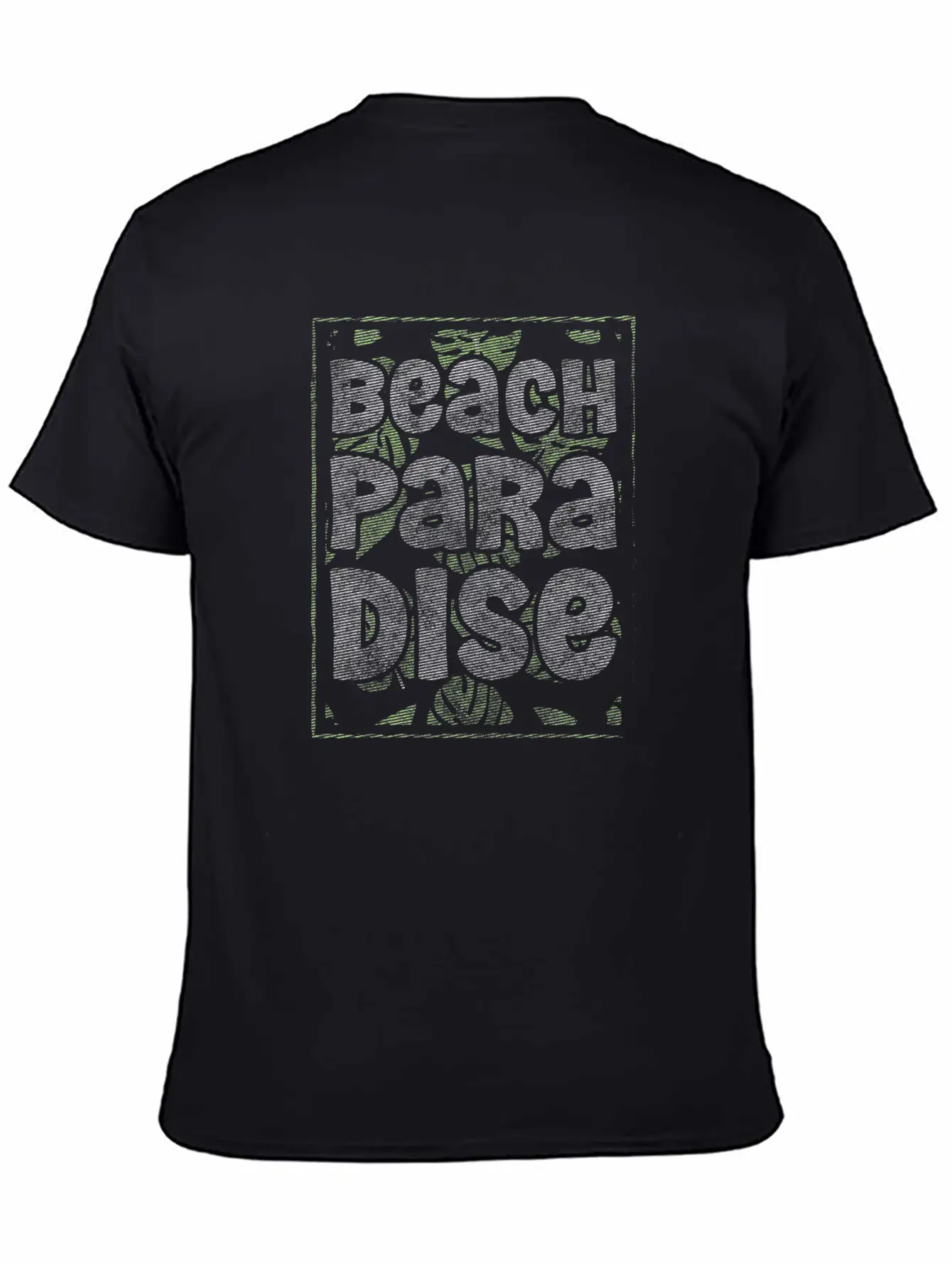 Summer Palm Trees Summer Vacation Island Stylish Everyday T-Shirt – Unisex Basic Cotton Tee