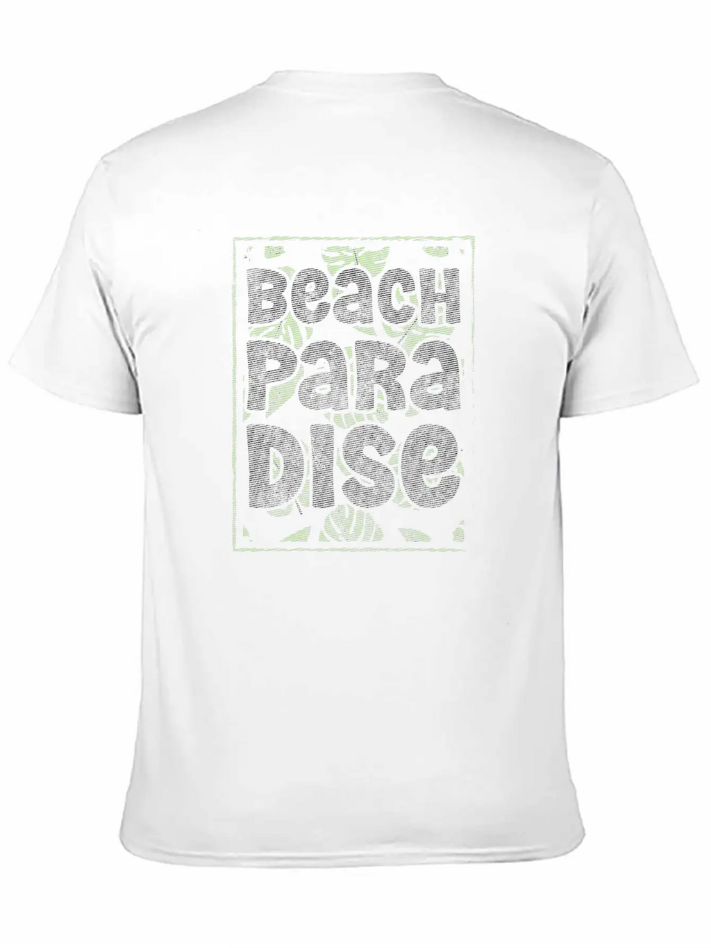 Summer Palm Trees Summer Vacation Island Stylish Everyday T-Shirt – Unisex Basic Cotton Tee