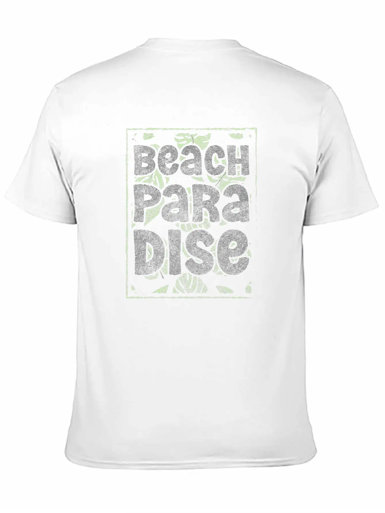 Summer Palm Trees Summer Vacation Island Stylish Everyday T-Shirt – Unisex Basic Cotton Tee