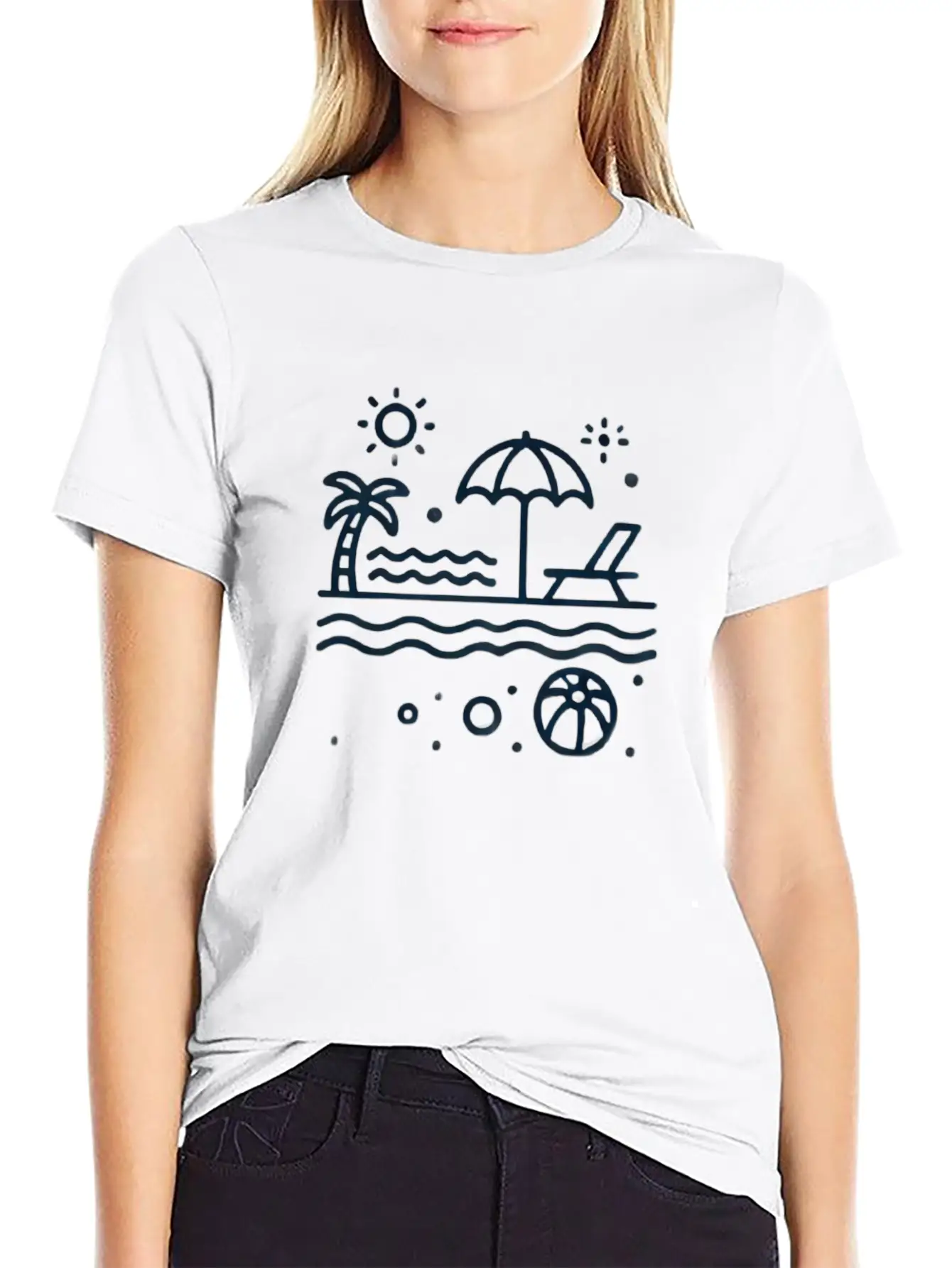 Summer Unisex Casual T-Shirt – Clean Design For Daily Comfort