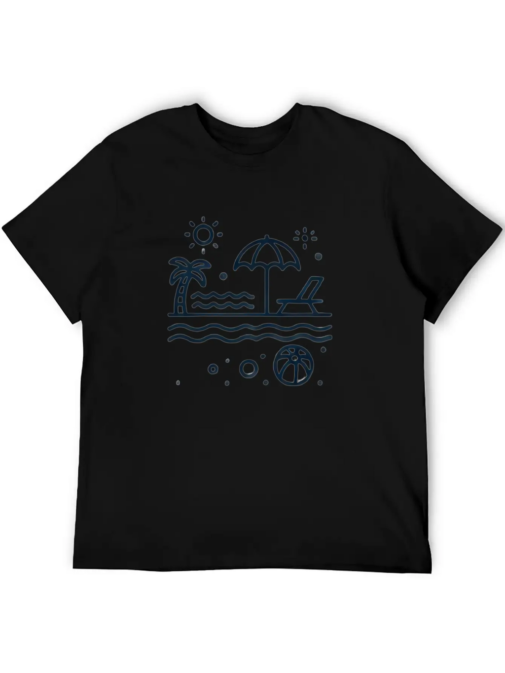 Summer Unisex Casual T-Shirt – Clean Design For Daily Comfort