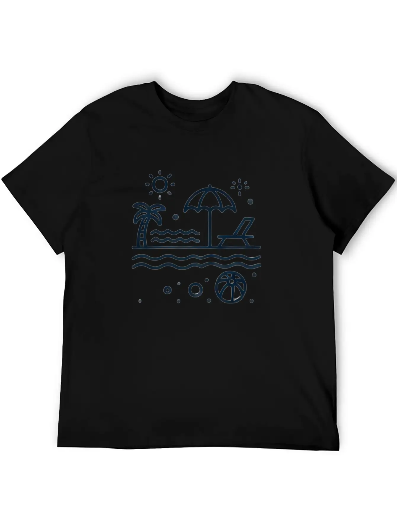 Summer Unisex Casual T-Shirt – Clean Design For Daily Comfort
