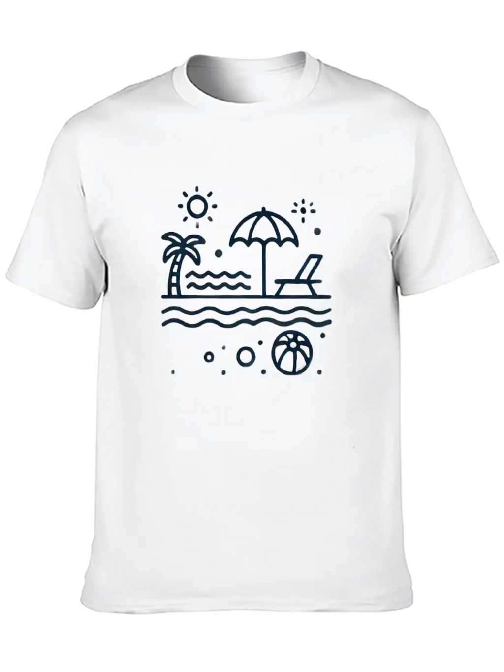 Summer Unisex Casual T-Shirt – Clean Design For Daily Comfort