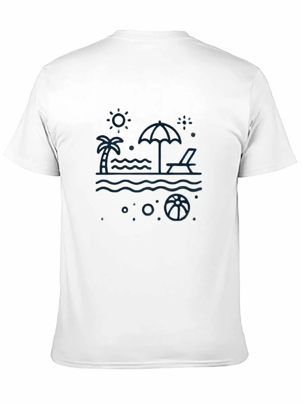 Summer Unisex Casual T-Shirt – Clean Design For Daily Comfort