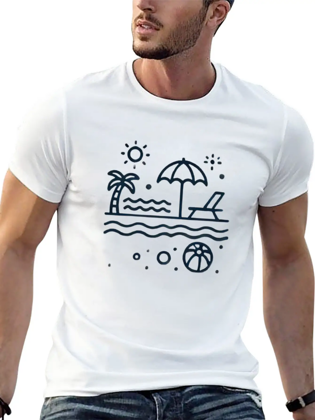 Summer Unisex Casual T-Shirt – Clean Design For Daily Comfort