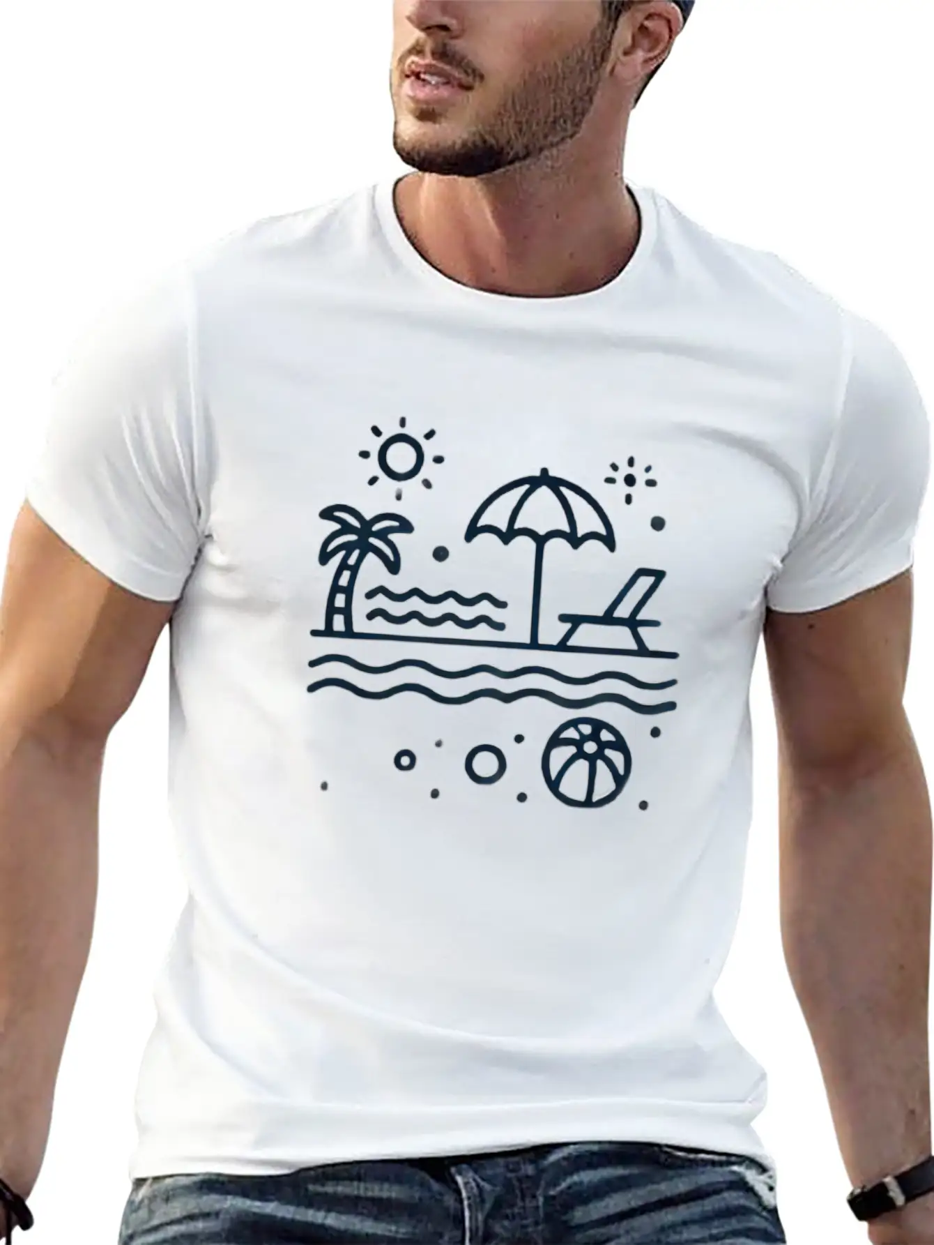 Summer Unisex Casual T-Shirt – Clean Design For Daily Comfort