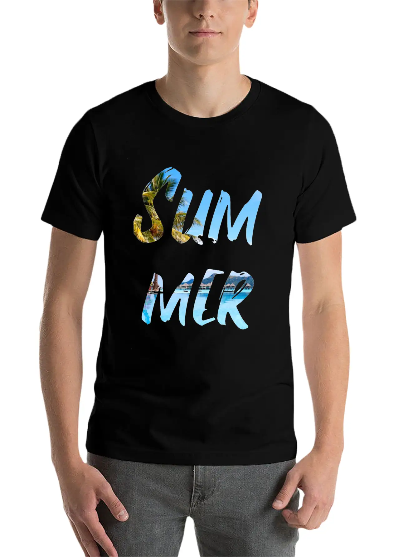 Summer Unisex Short Sleeve Soft Cotton T-Shirt – Casual Everyday Wear