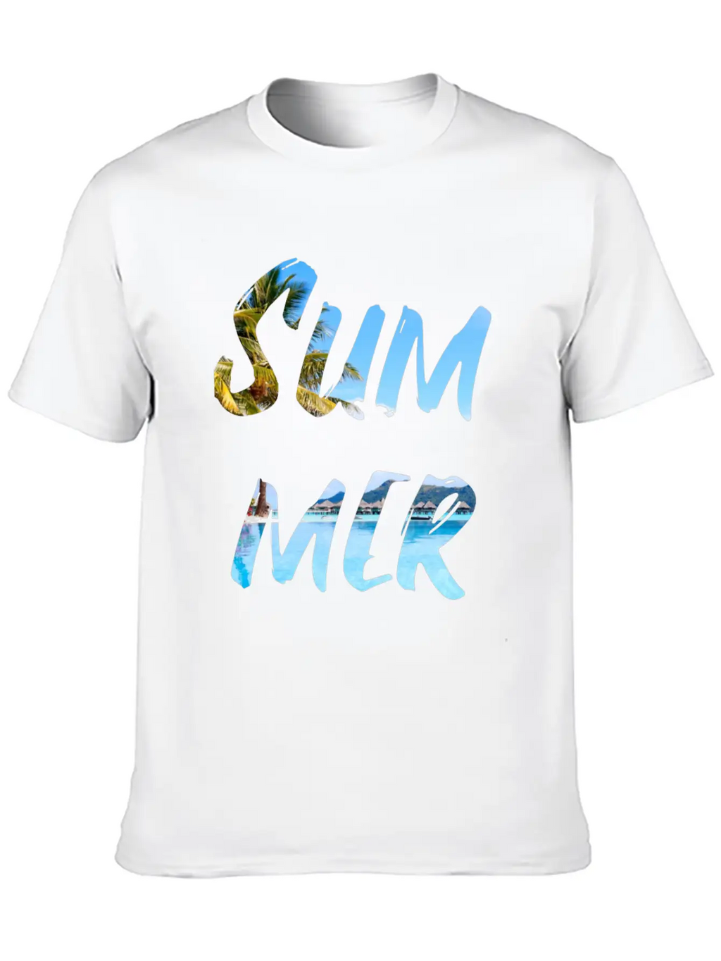 Summer Unisex Short Sleeve Soft Cotton T-Shirt – Casual Everyday Wear