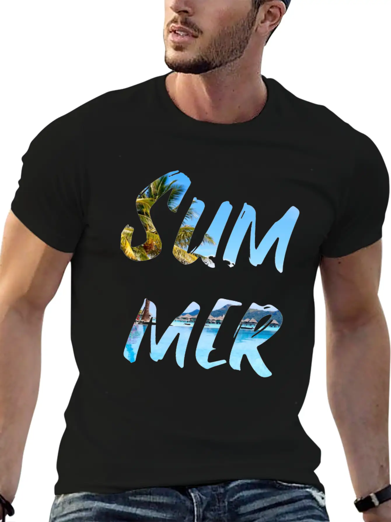 Summer Unisex Short Sleeve Soft Cotton T-Shirt – Casual Everyday Wear