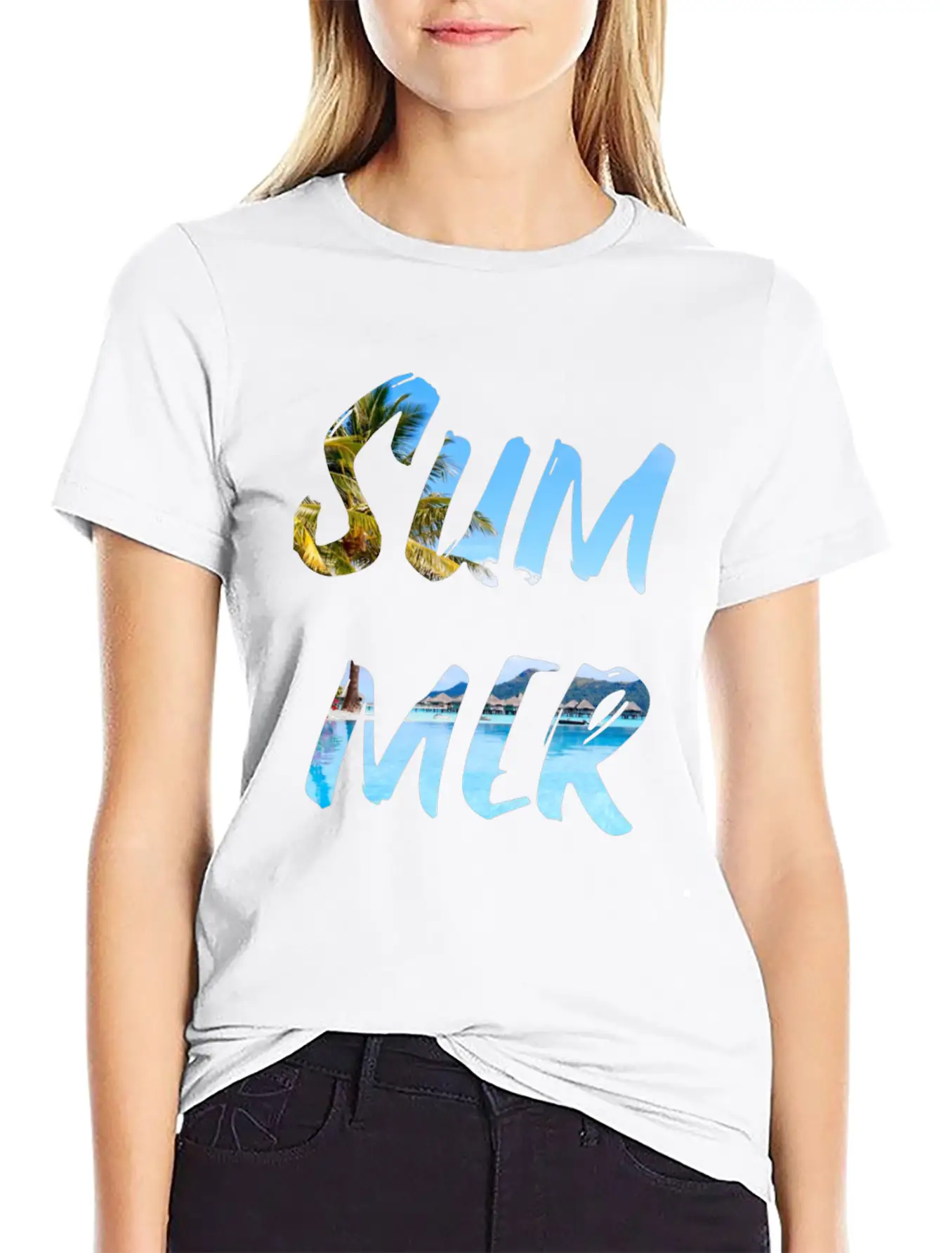 Summer Unisex Short Sleeve Soft Cotton T-Shirt – Casual Everyday Wear