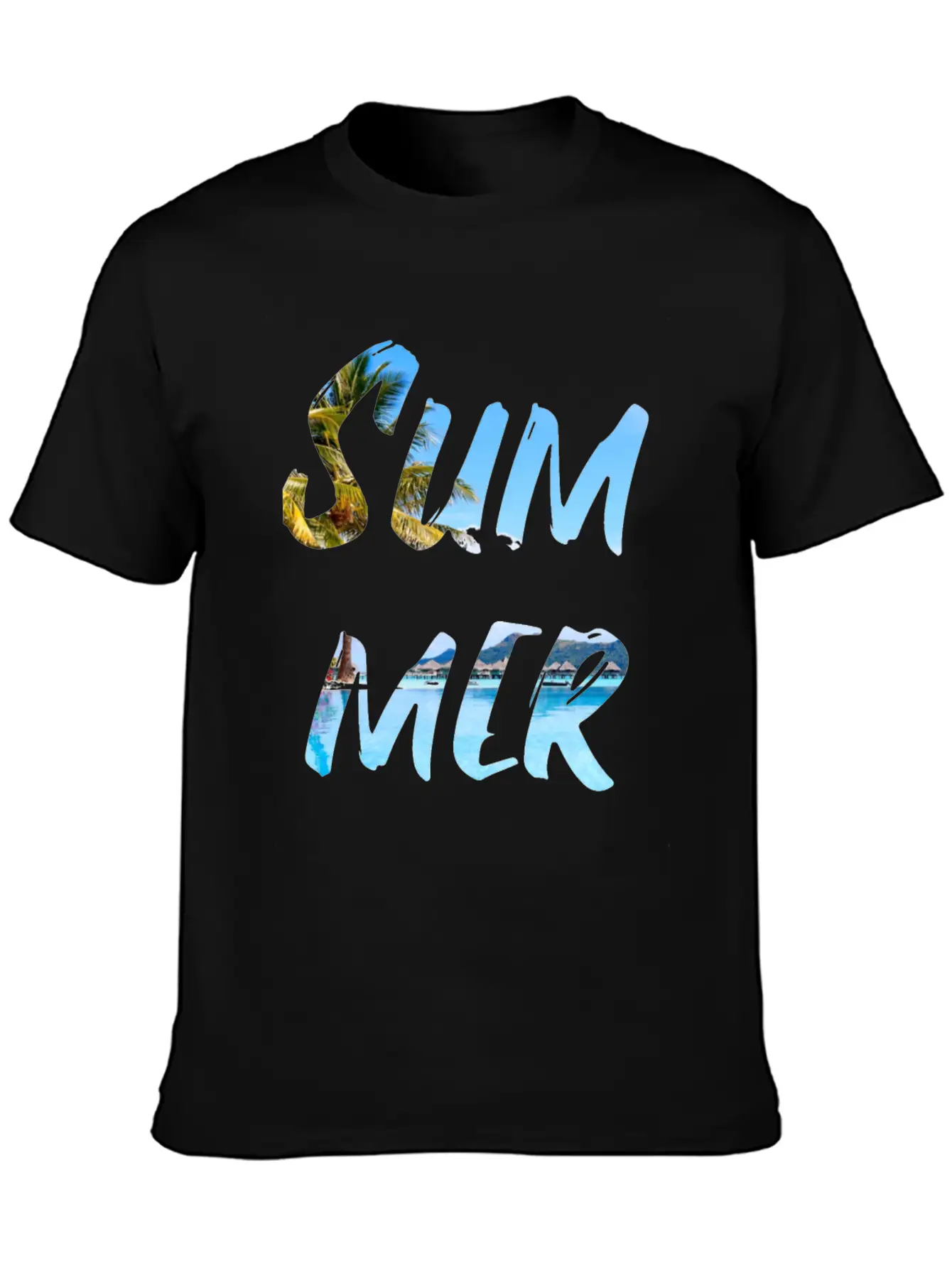 Summer Unisex Short Sleeve Soft Cotton T-Shirt – Casual Everyday Wear