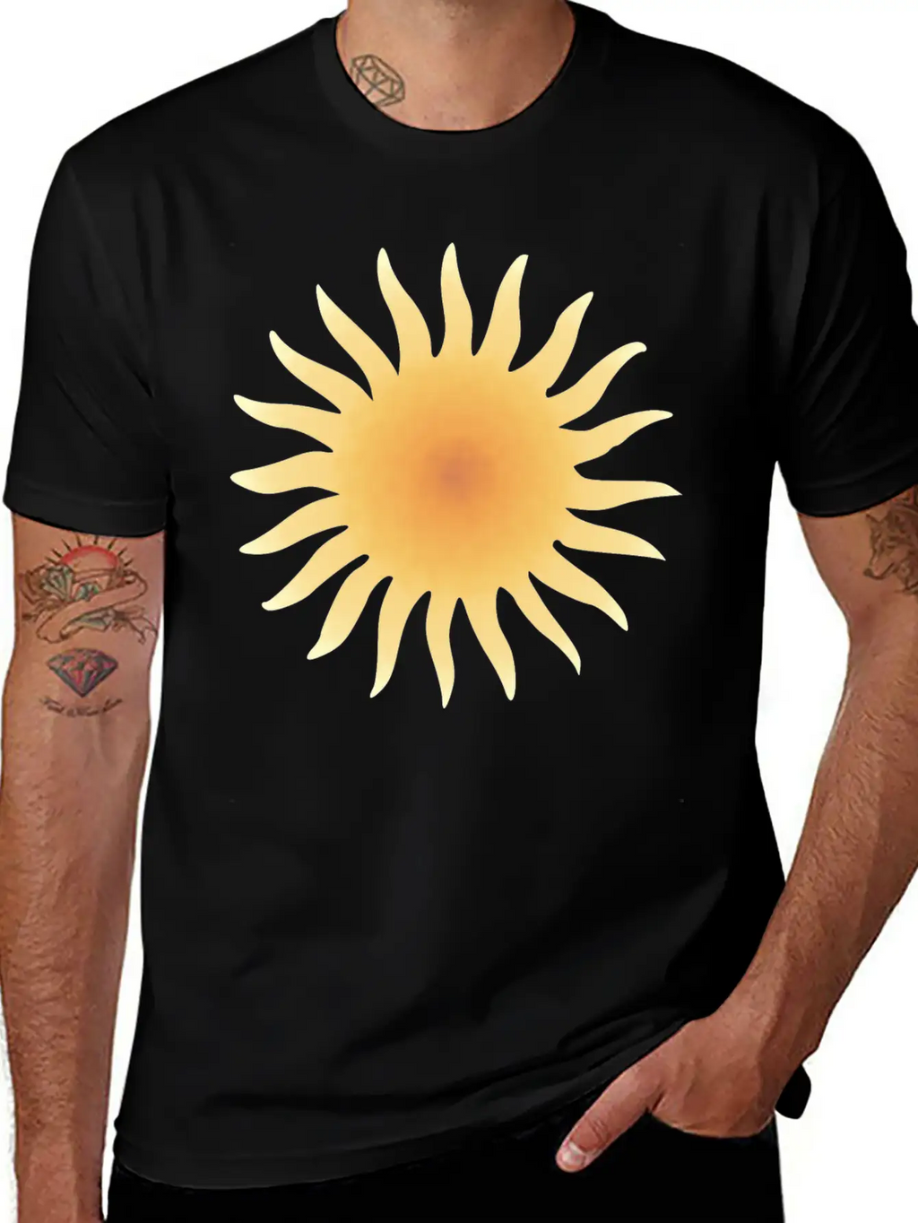 Sun Breathable Graphic T-Shirt – Perfect For Casual Days