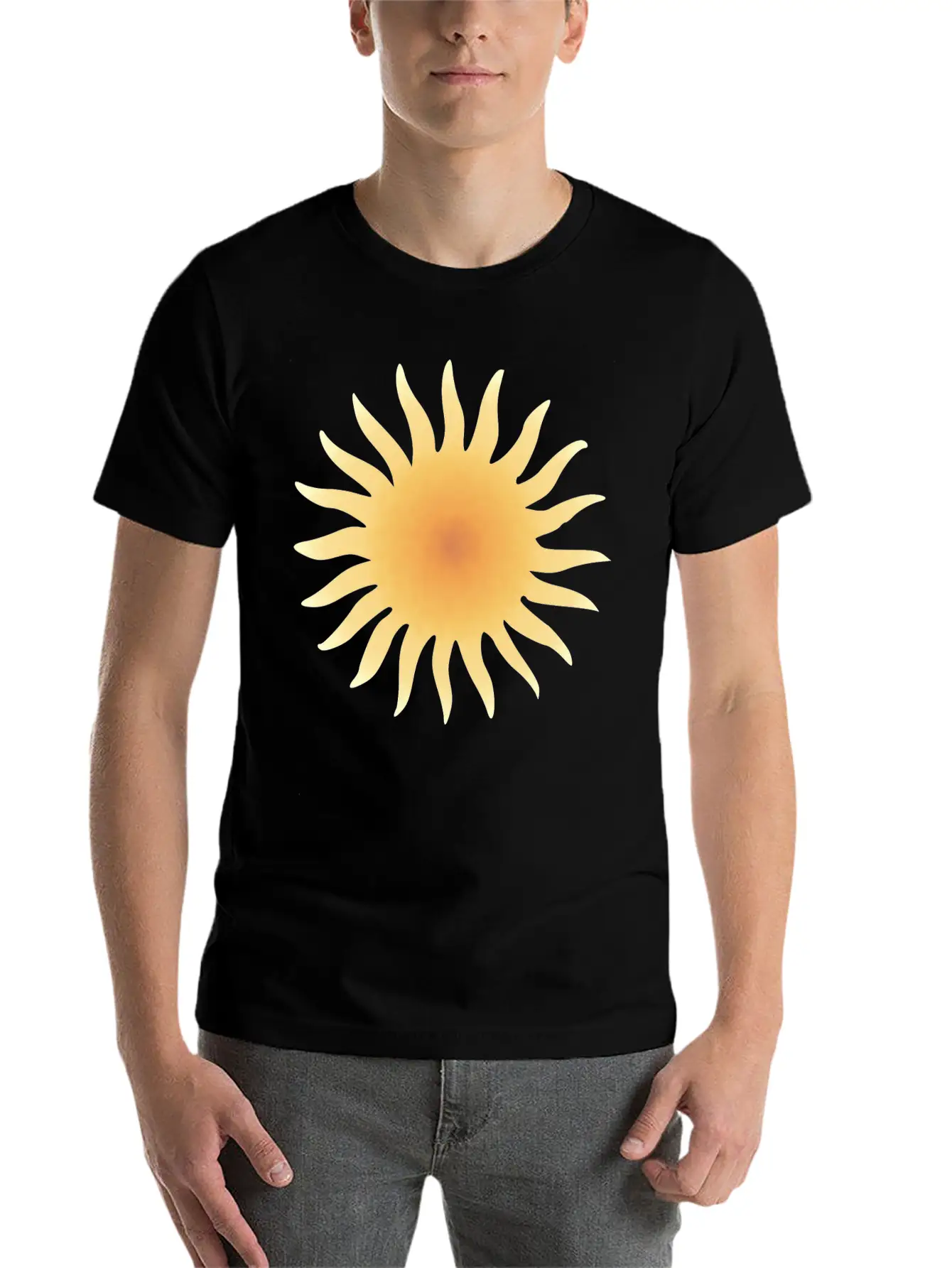 Sun Breathable Graphic T-Shirt – Perfect For Casual Days