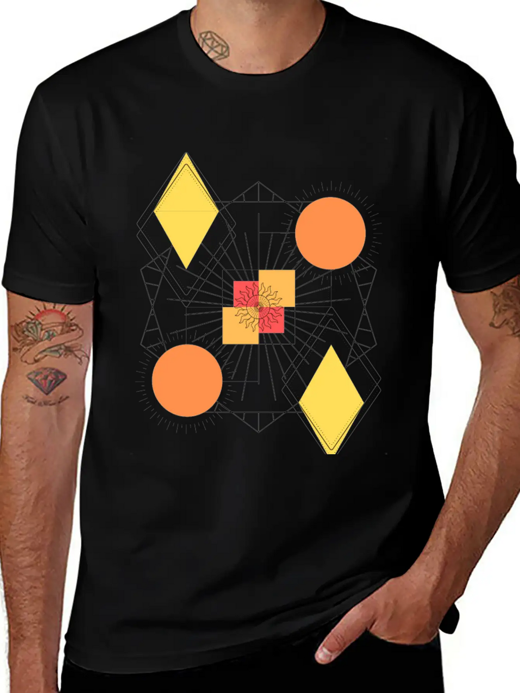 Sun Metric Unisex Casual T-Shirt – Clean Design For Daily Comfort