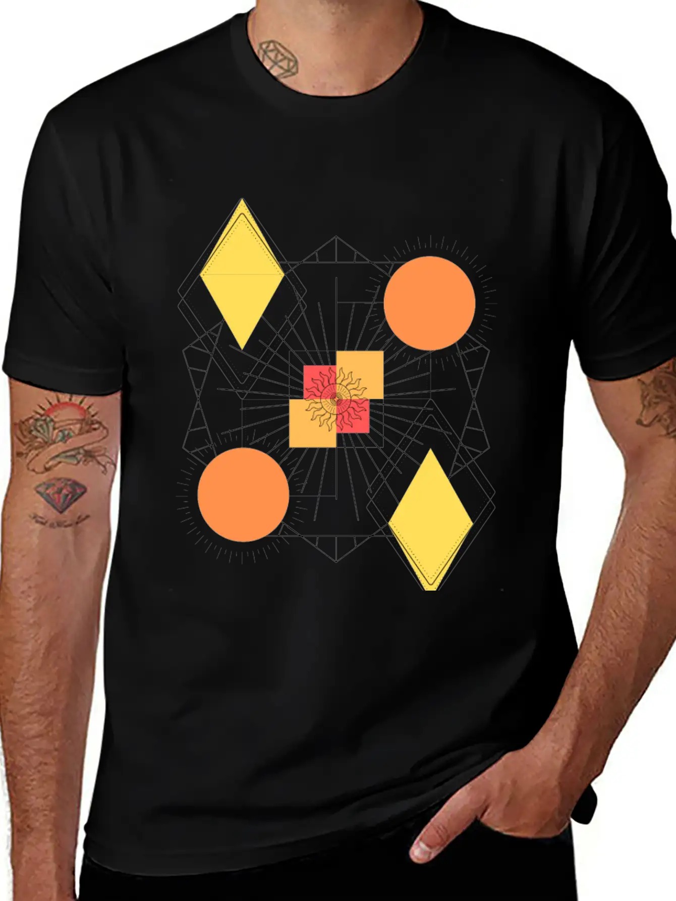 Sun Metric Unisex Casual T-Shirt – Clean Design For Daily Comfort