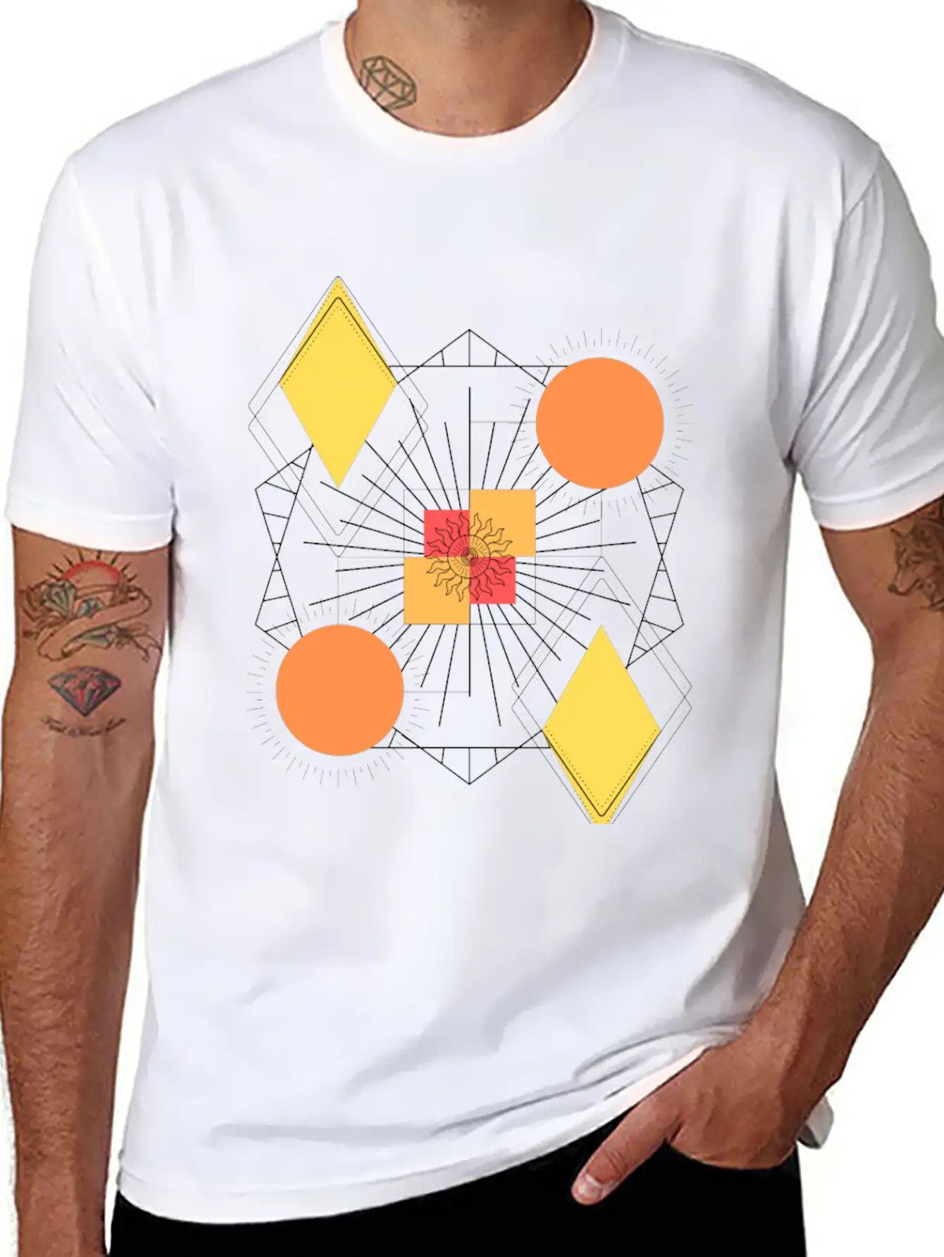 Sun Metric Unisex Casual T-Shirt – Clean Design For Daily Comfort