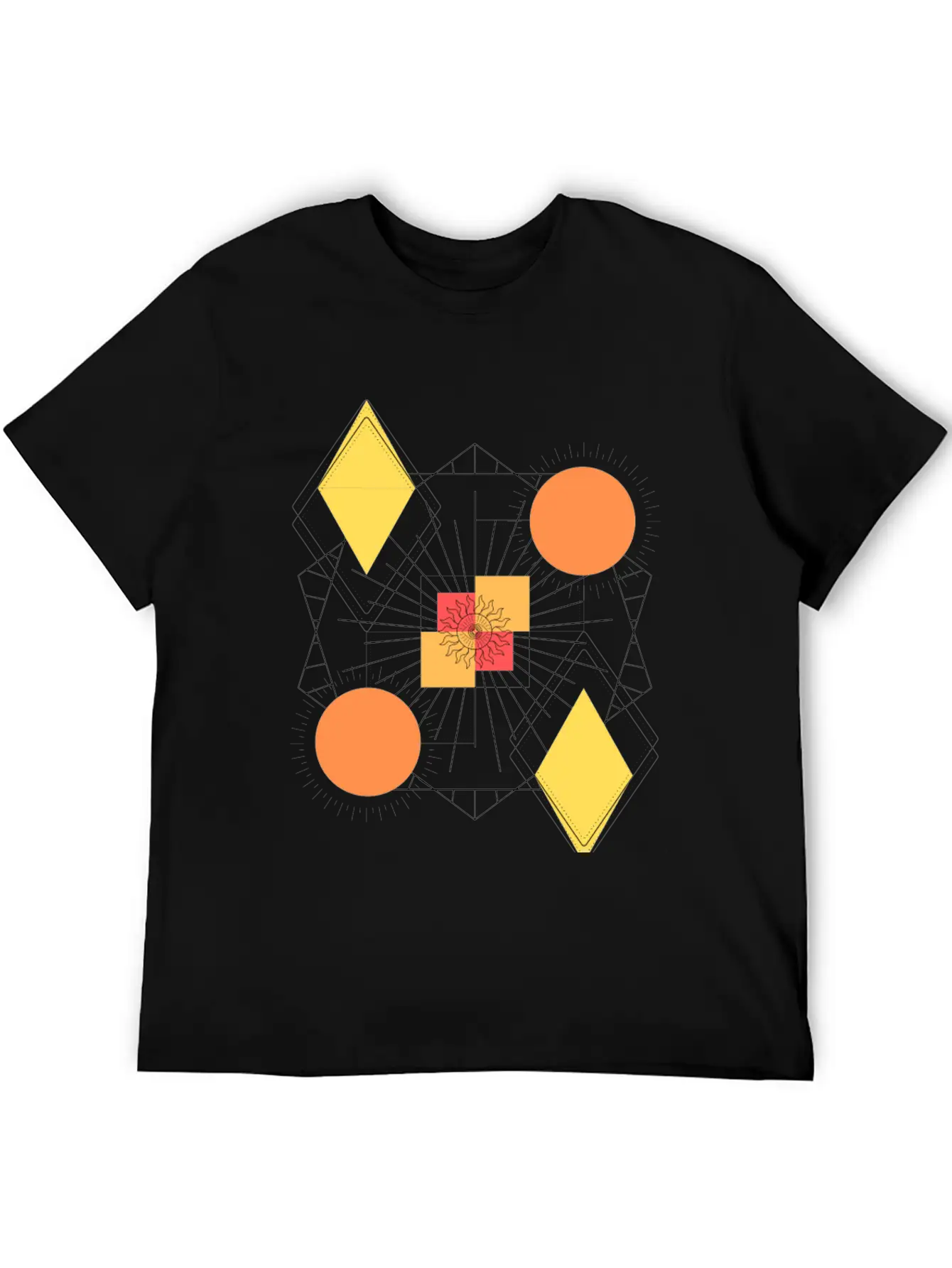 Sun Metric Unisex Casual T-Shirt – Clean Design For Daily Comfort