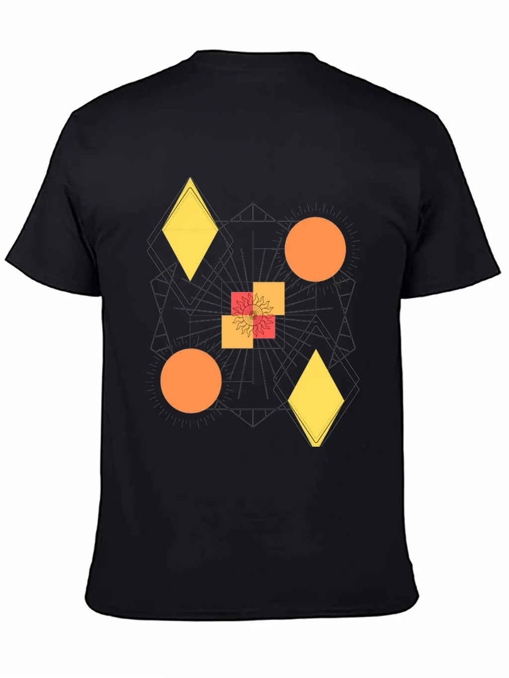 Sun Metric Unisex Casual T-Shirt – Clean Design For Daily Comfort