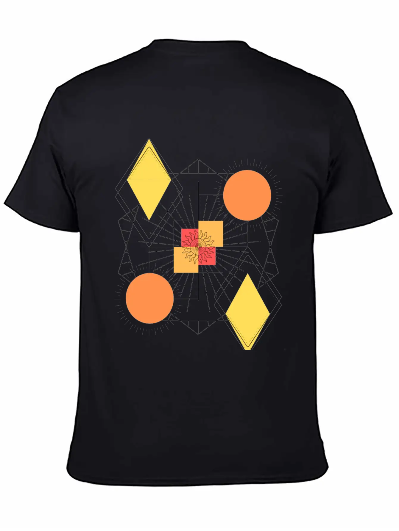 Sun Metric Unisex Casual T-Shirt – Clean Design For Daily Comfort