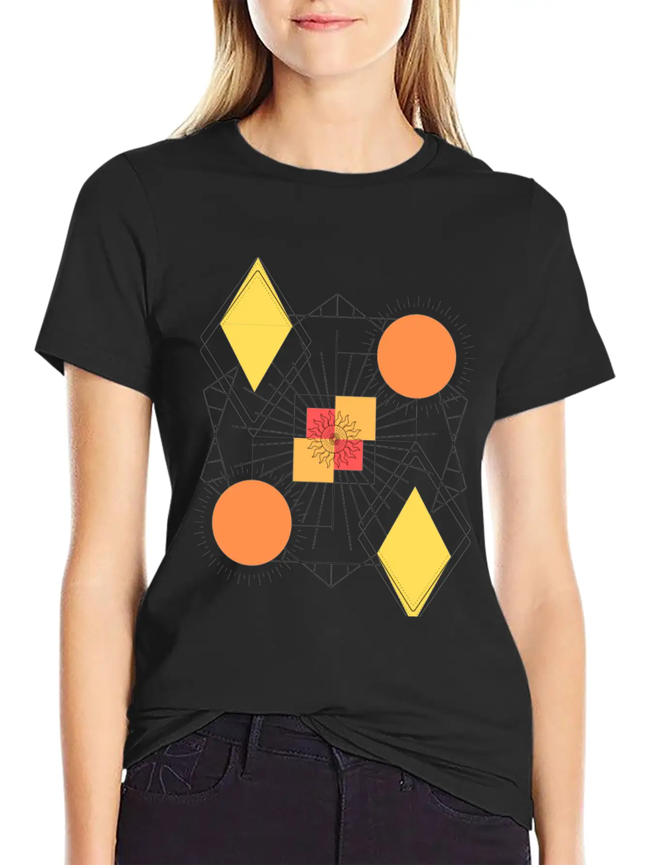 Sun Metric Unisex Casual T-Shirt – Clean Design For Daily Comfort