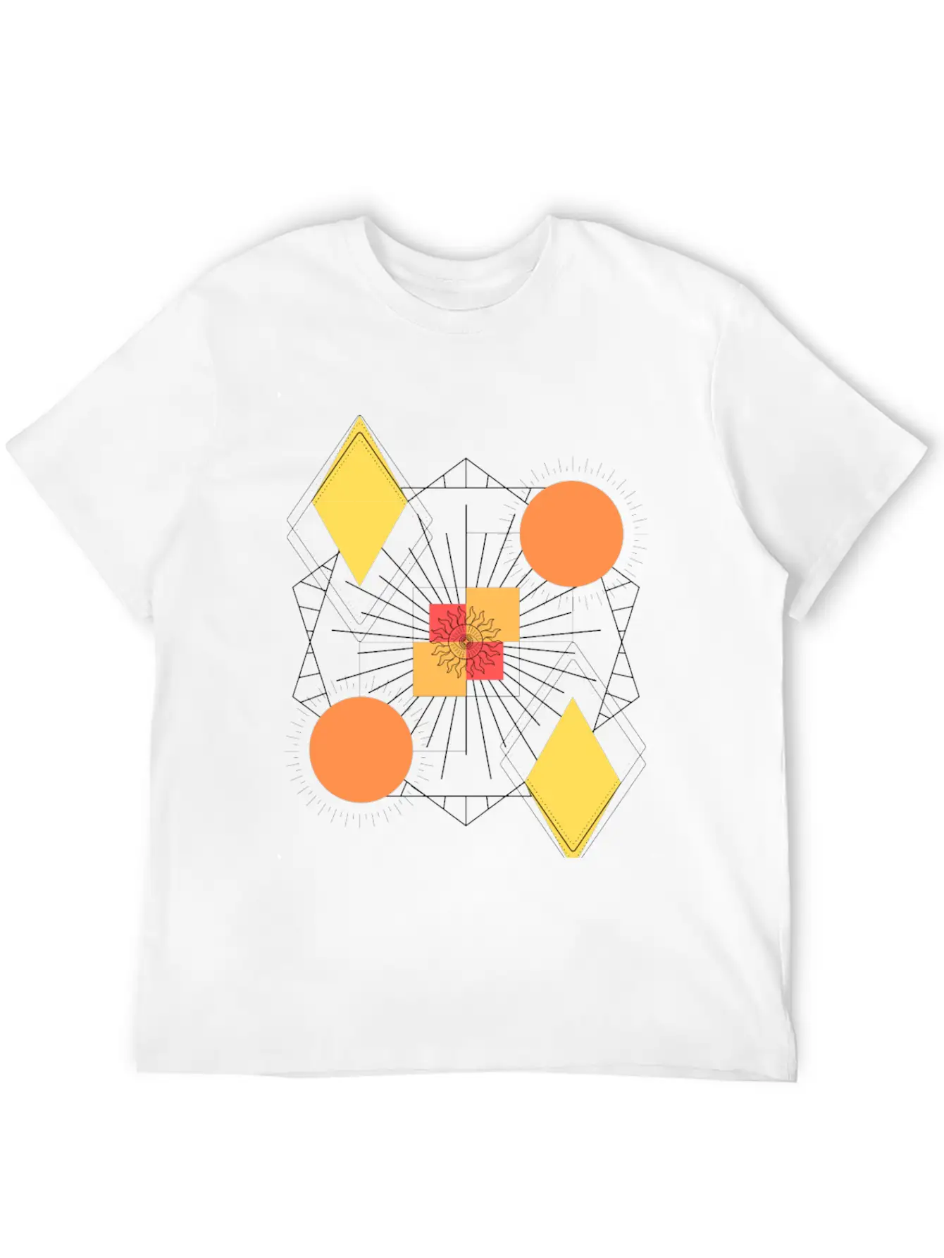 Sun Metric Unisex Casual T-Shirt – Clean Design For Daily Comfort
