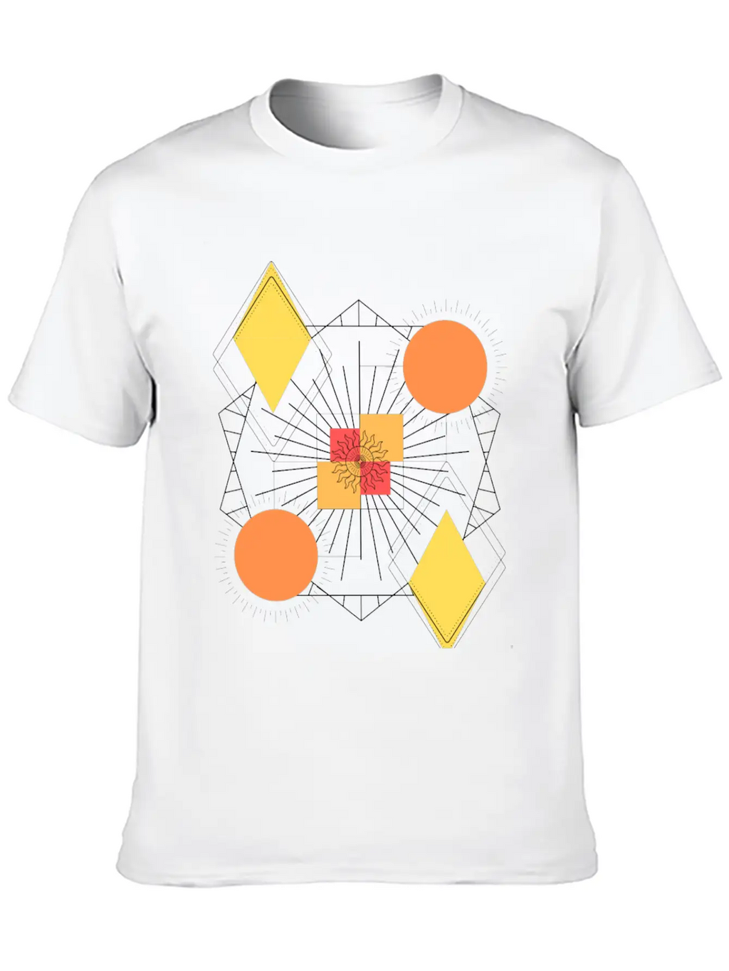 Sun Metric Unisex Casual T-Shirt – Clean Design For Daily Comfort