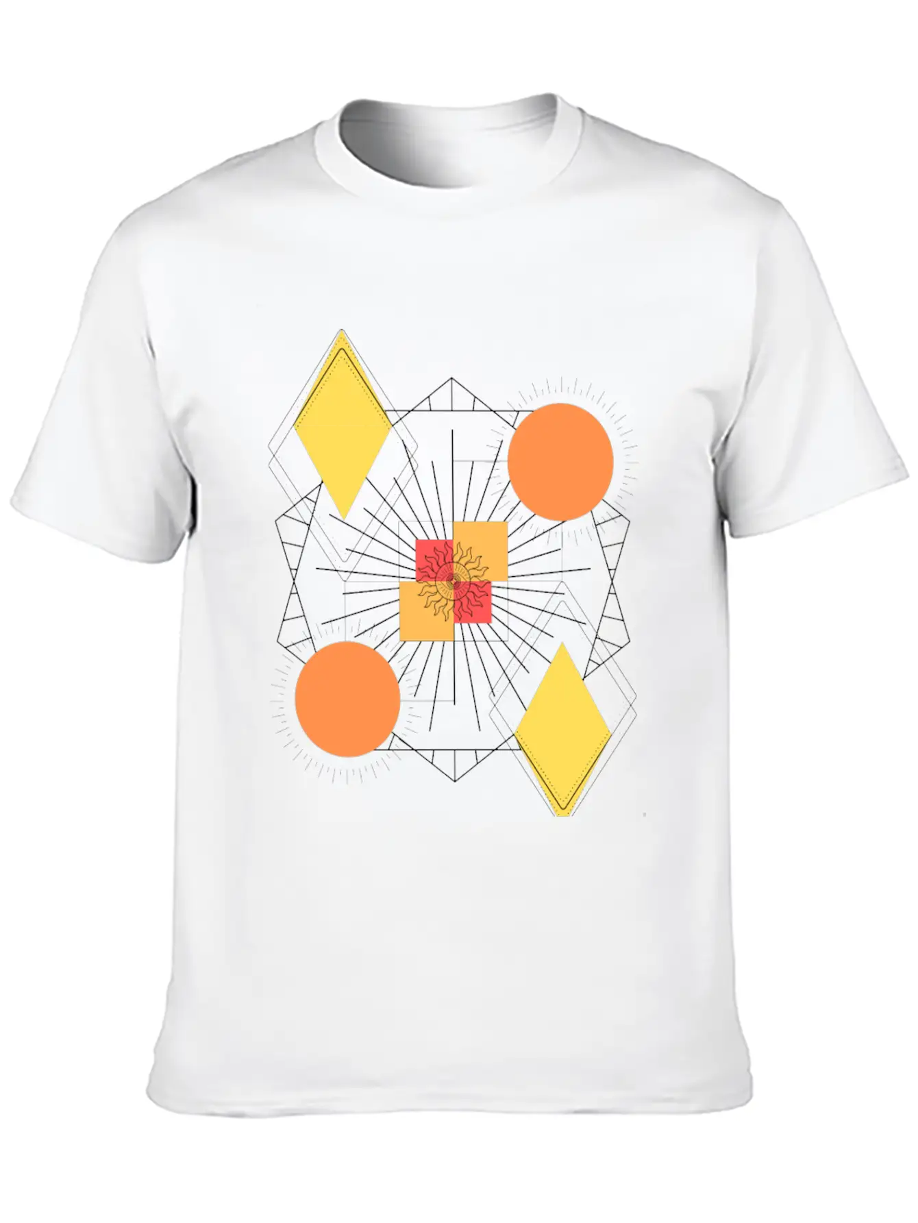 Sun Metric Unisex Casual T-Shirt – Clean Design For Daily Comfort