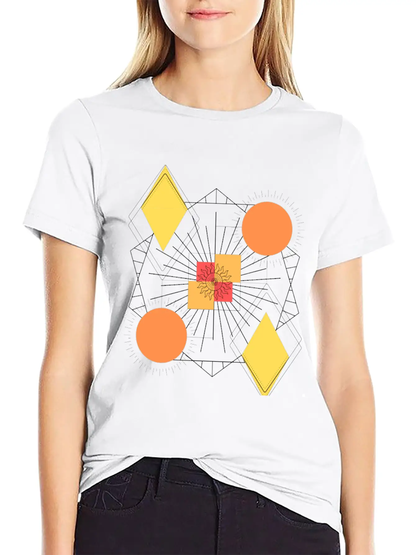 Sun Metric Unisex Casual T-Shirt – Clean Design For Daily Comfort