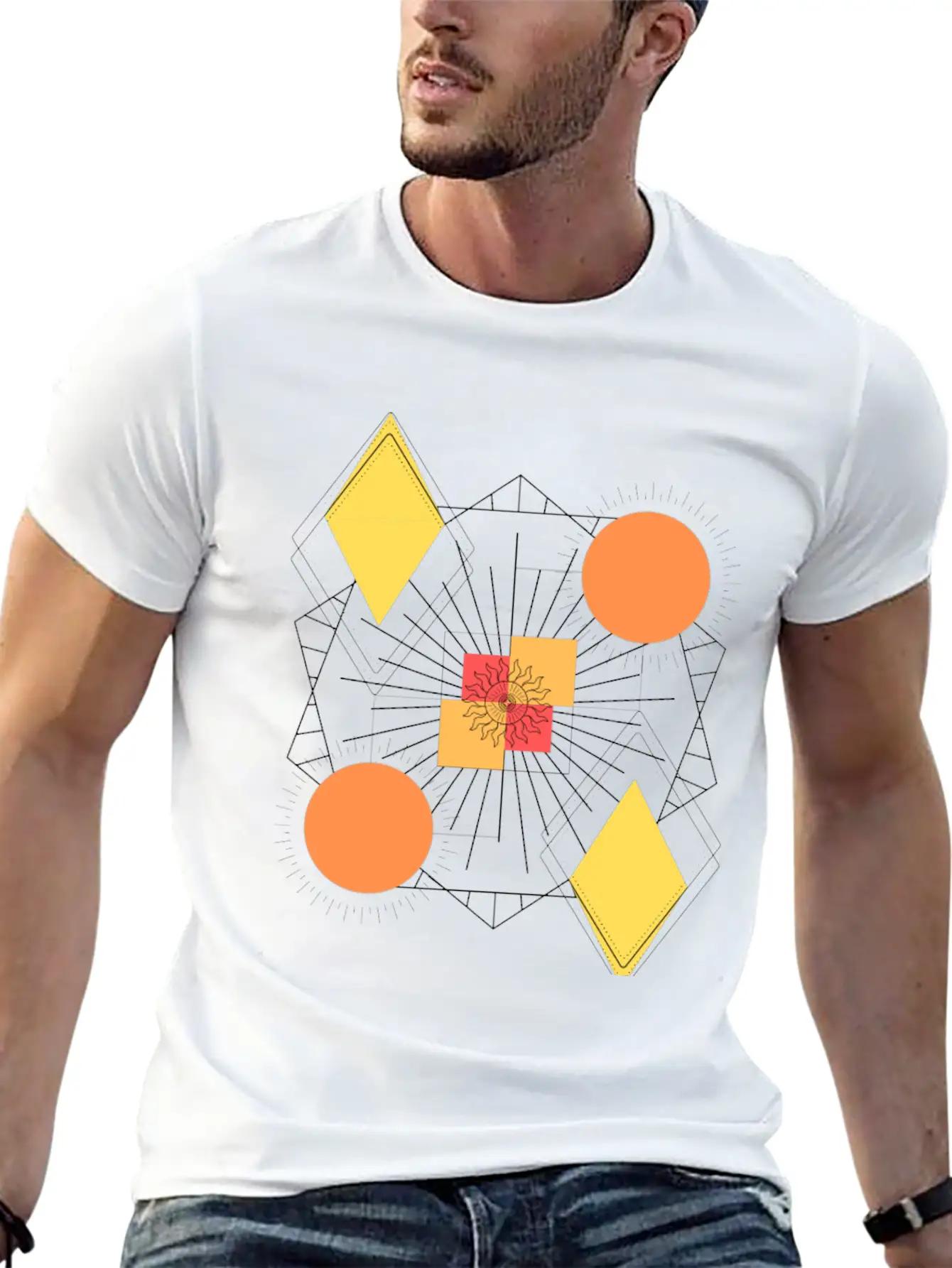 Sun Metric Unisex Casual T-Shirt – Clean Design For Daily Comfort