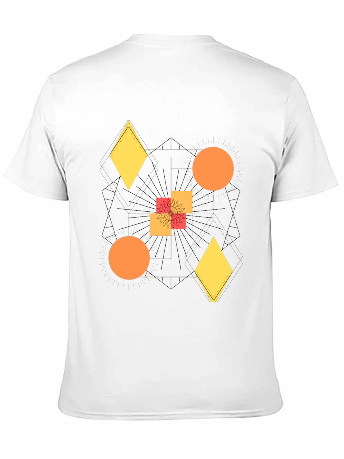 Sun Metric Unisex Casual T-Shirt – Clean Design For Daily Comfort