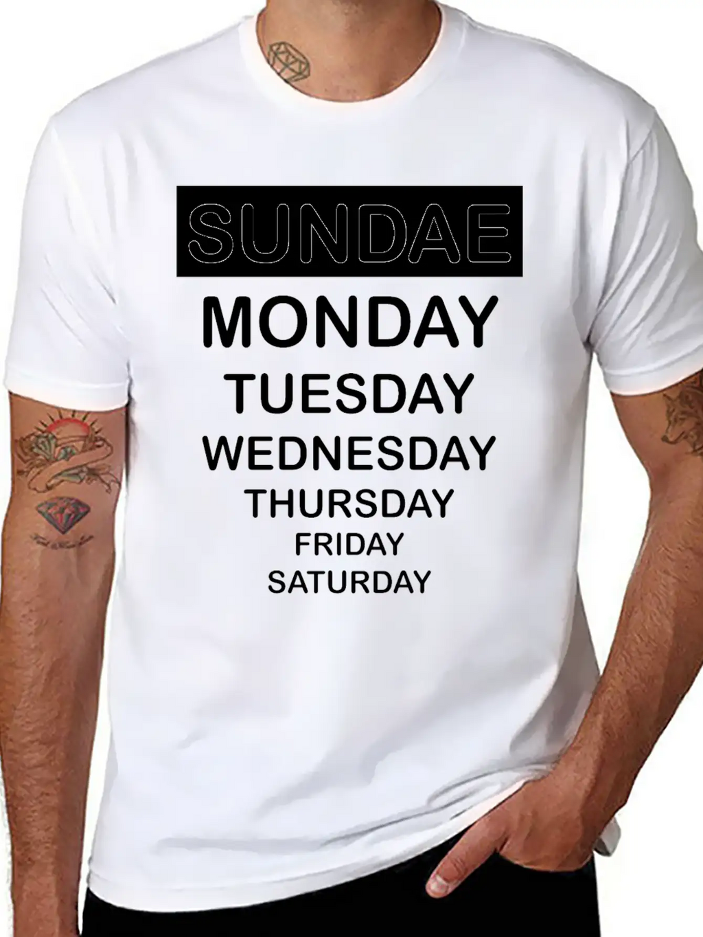 Sundae Classic Fit Graphic Tee For Daily Comfort – Unisex Cotton Shirt