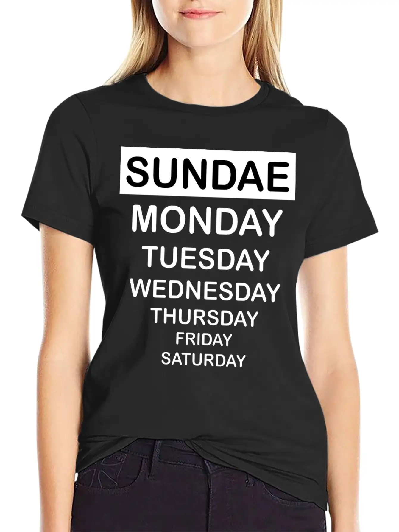 Sundae Classic Fit Graphic Tee For Daily Comfort – Unisex Cotton Shirt