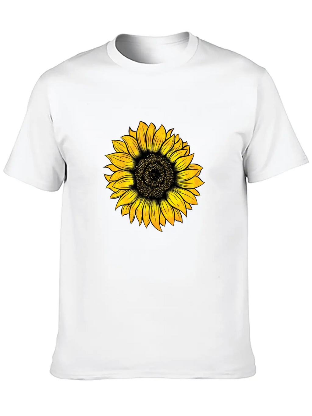 Sunflower Essential Cotton Tee For Daily Outfits – Unisex Style