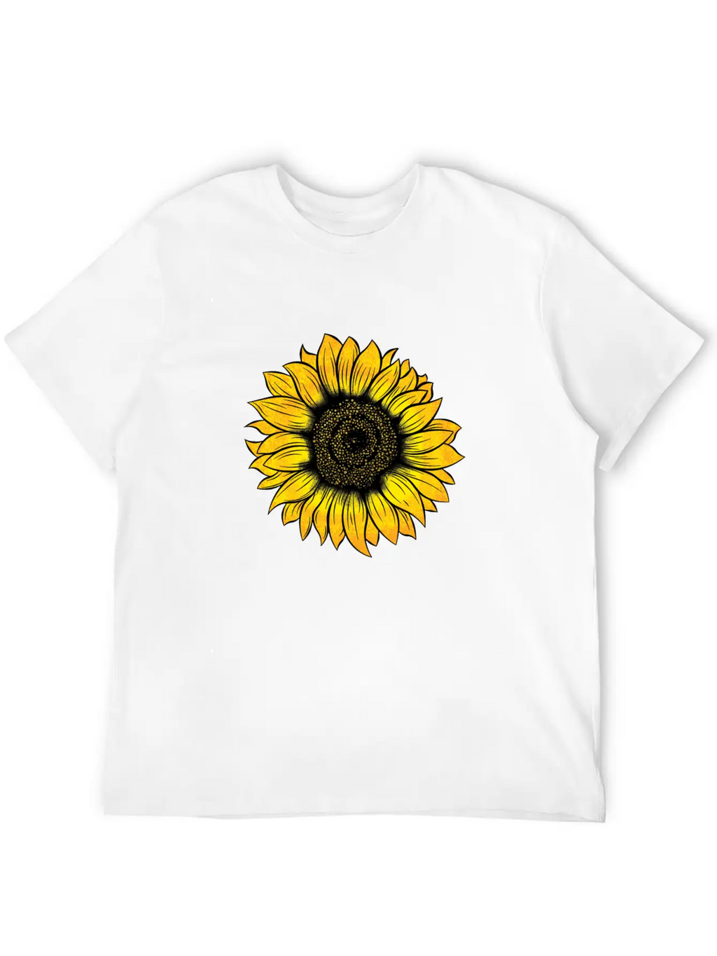 Sunflower Essential Cotton Tee For Daily Outfits – Unisex Style